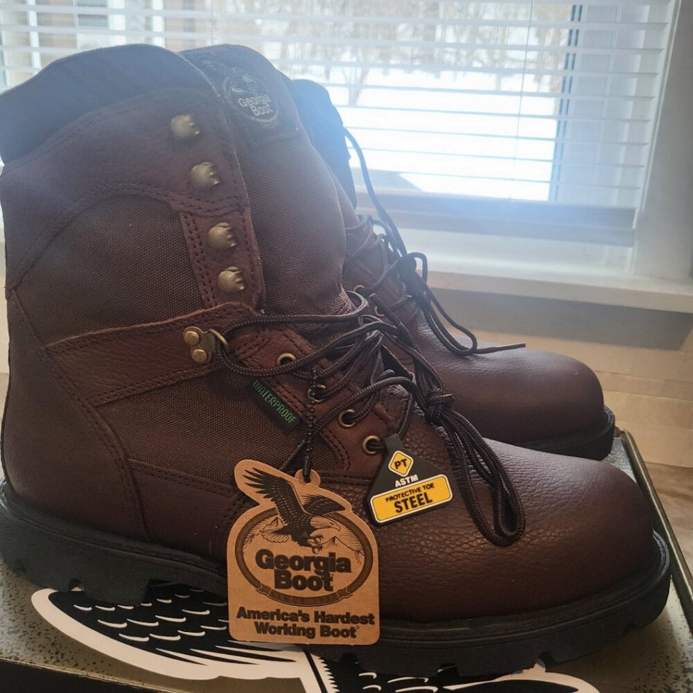 Georgia Boots  size 12w NWT  brand new - Picture 3 of 10